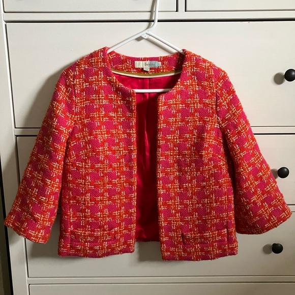 Baby Boden Jackets & Blazers - Boden Pink and Orange Woman’s Blazer